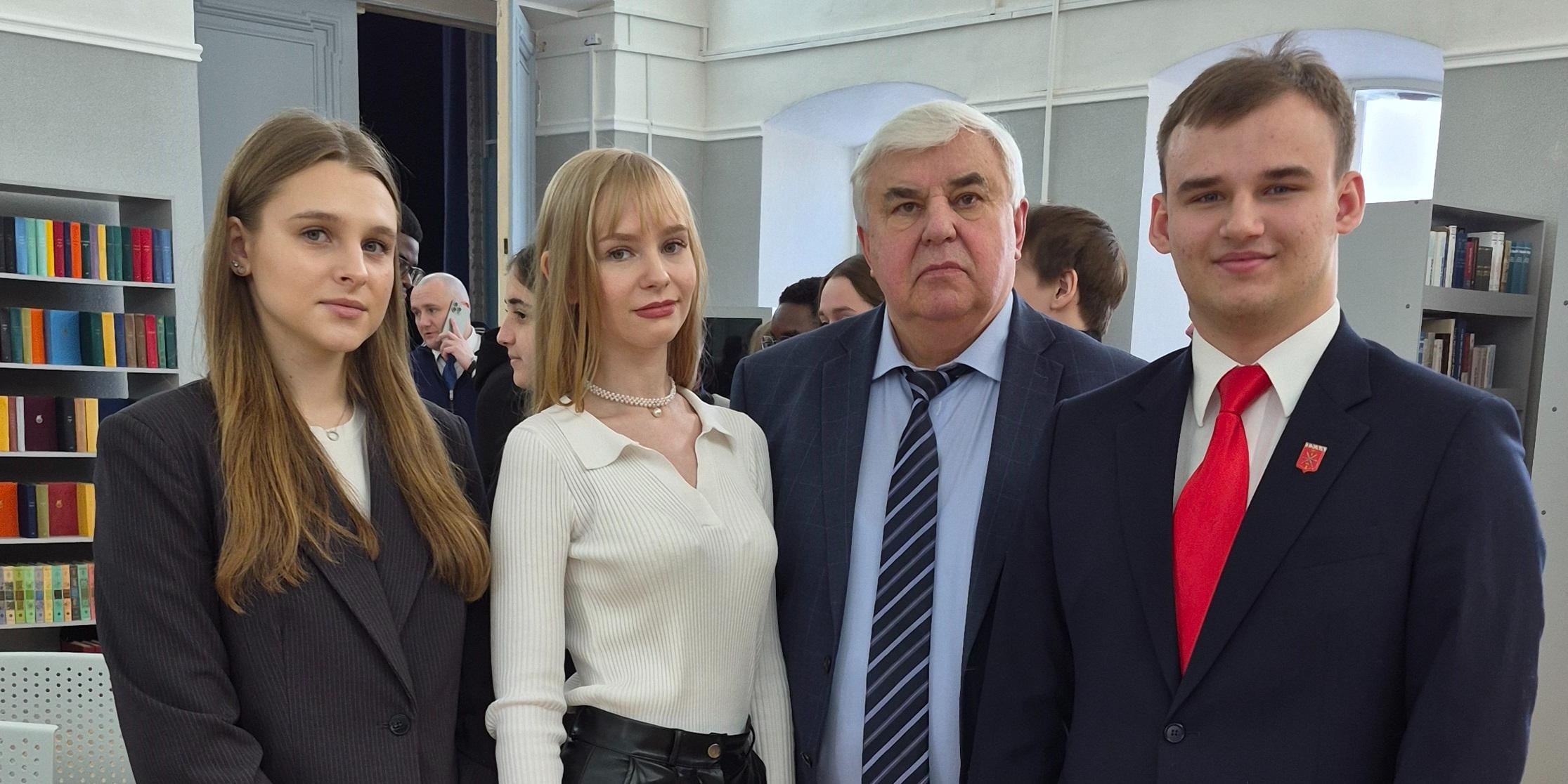 Встреча студентов Тульского филиала РЭУ им. Г.В. Плеханова с Губернатором Тульской области 