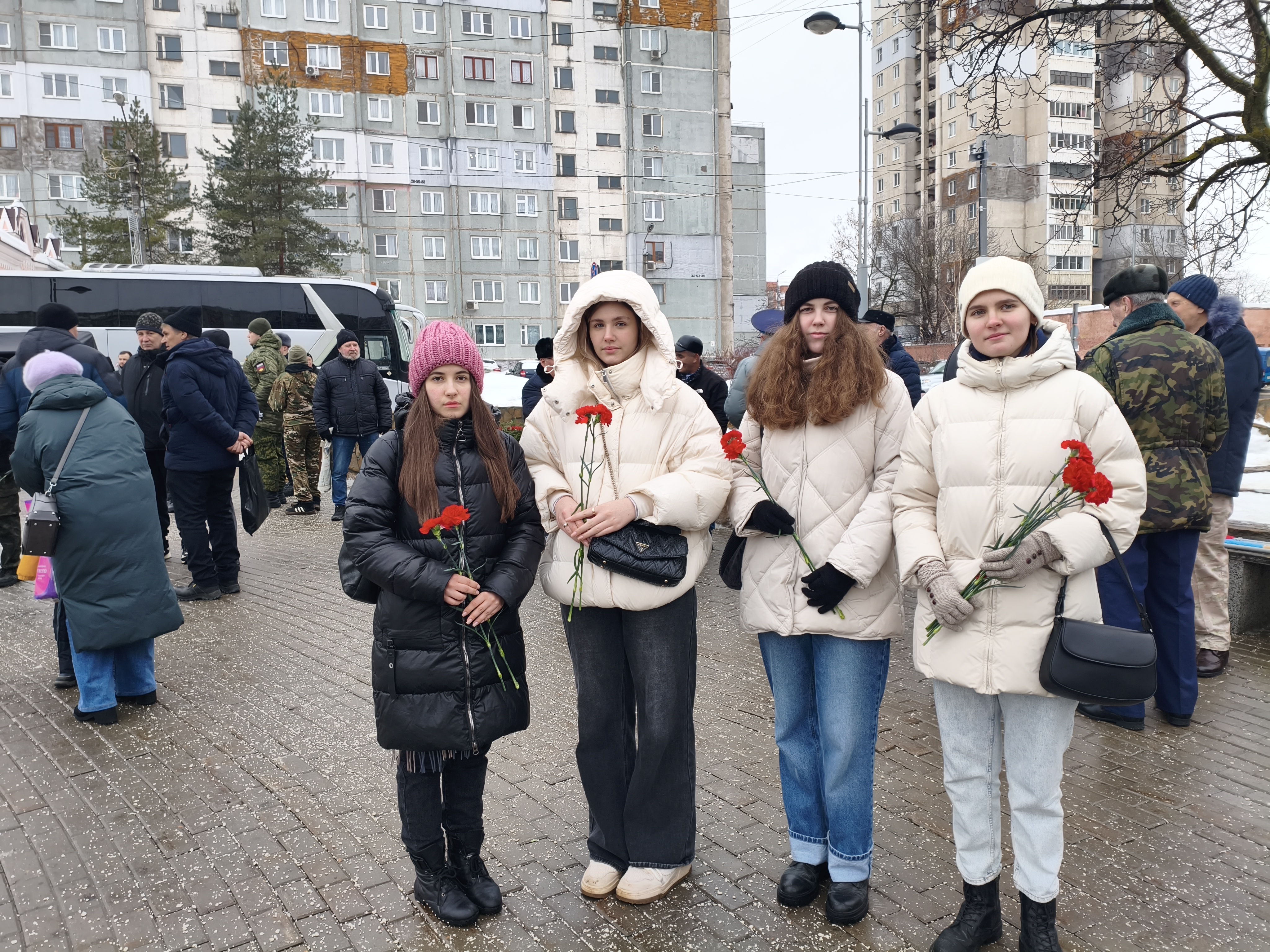 Студенты Тульского филиала РЭУ им. Г.В. Плеханова почтили память воинов-интернационалистов