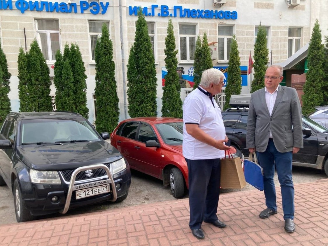 Тульский филиал РЭУ им. Г.В. Плеханова посетил директор Московского приборостроительного техникума